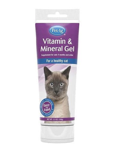 PetAg Vitamin & Mineral Gel For Cats 3.5oz image 1