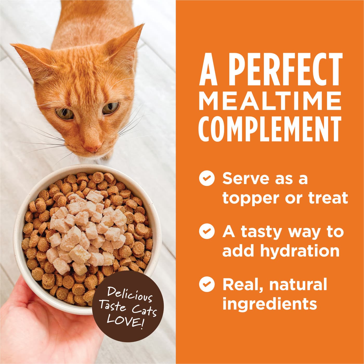 Instinct Healthy Cravings Cat 3oz Grain Free Real Chicken Wet Cat Food Topper image 4