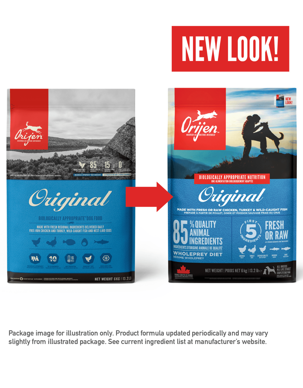 Orijen Dog 2kg Original Dry Dog Food image 6