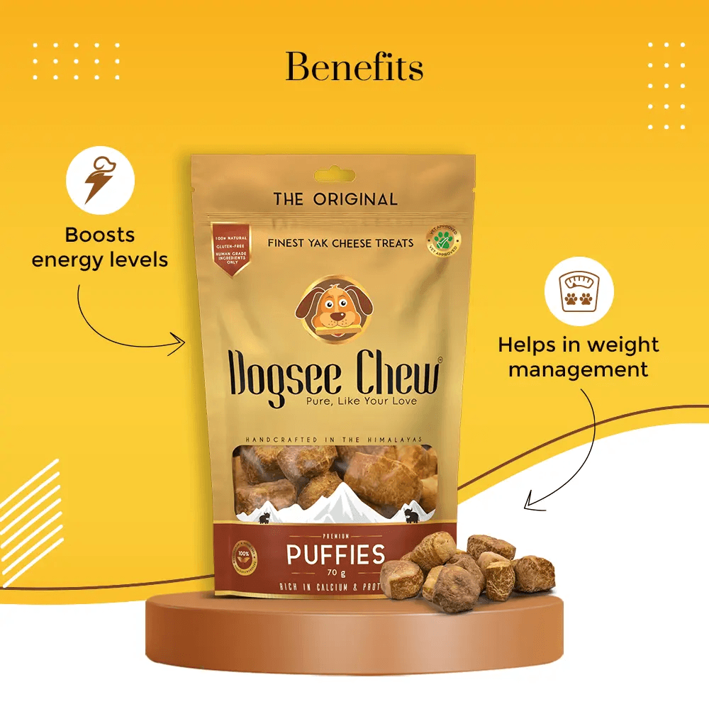 Dogsee Chew Dog 70g Puffies Dog Treat image 3