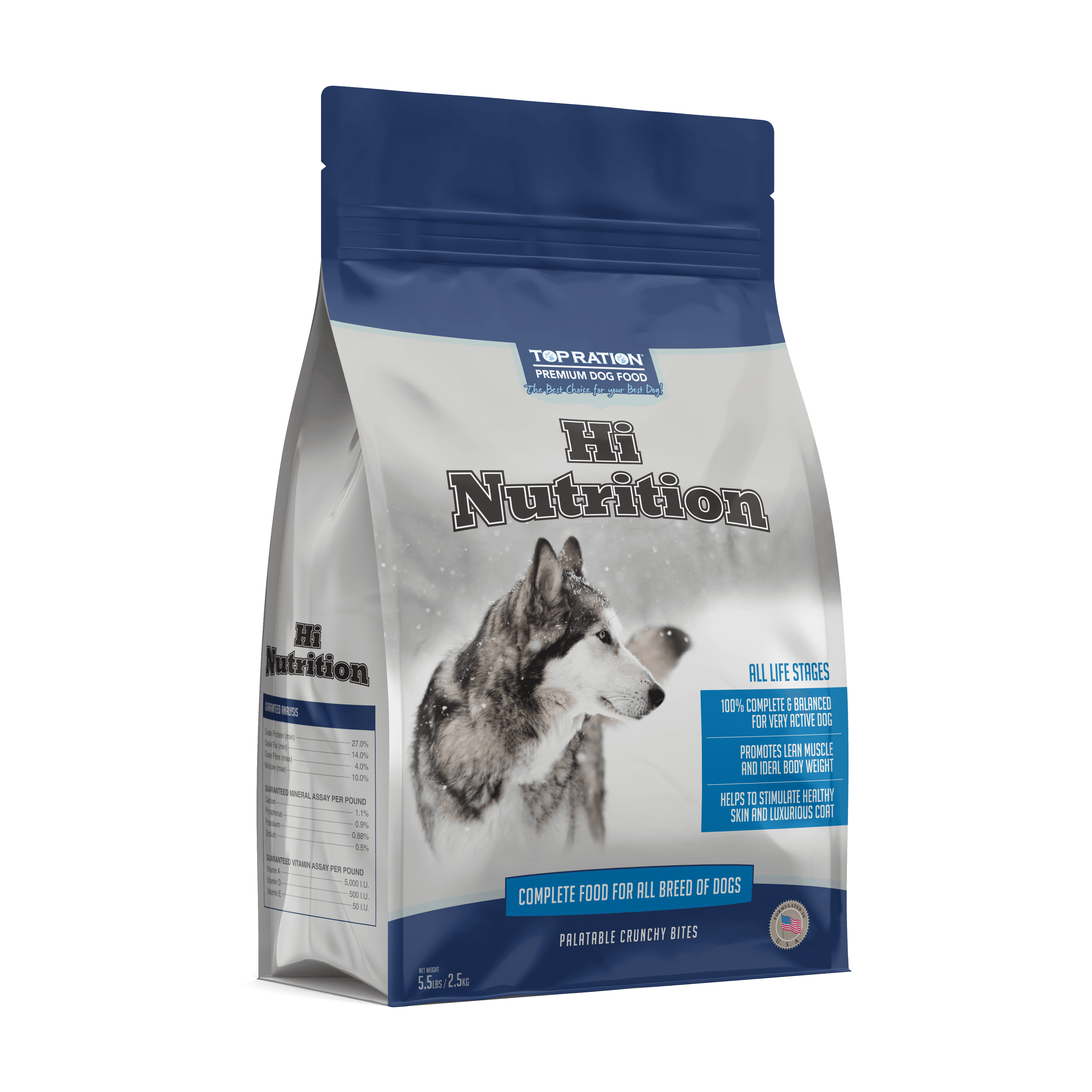 Top Ration Dog Hi Nutrition Premium Dry Dog Food image 1