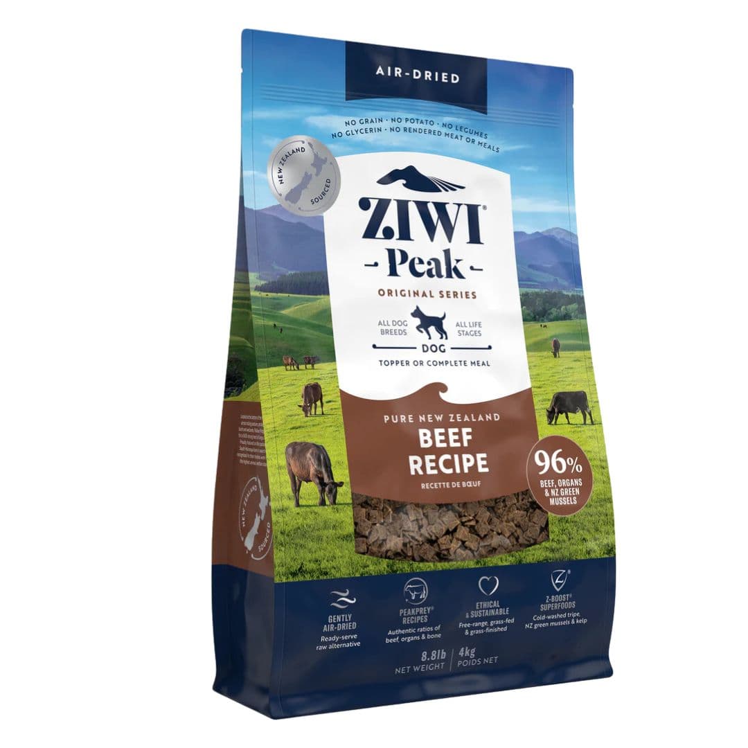 Ziwipeak Dog Original Series 4kg Beef Air Dried Dry Dog Food image 1