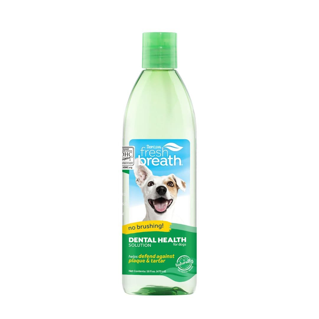 Tropiclean Fresh Breath Dog Dental Health Solution 473ml image 1