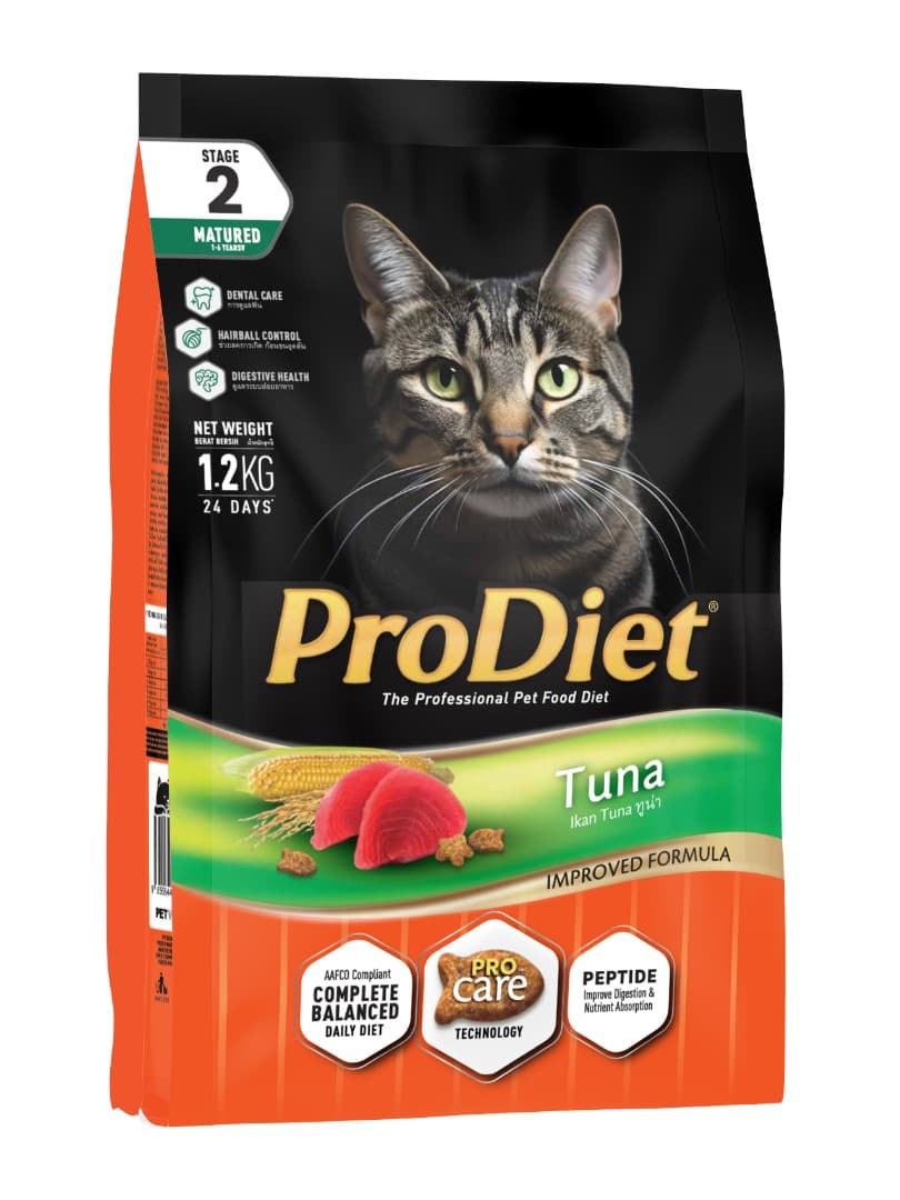 ProDiet Cat 1.2kg Tuna Dry Cat Food image 1