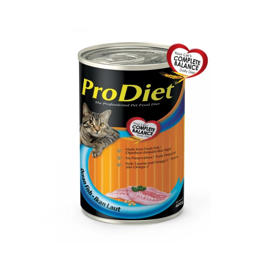 ProDiet Cat 400g Ocean Fish (Can) Wet Cat Food image 1