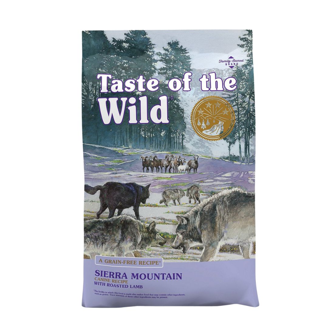 Taste Of The Wild Dog Sierra Mountain Roasted Lamb Dry Dog Food
