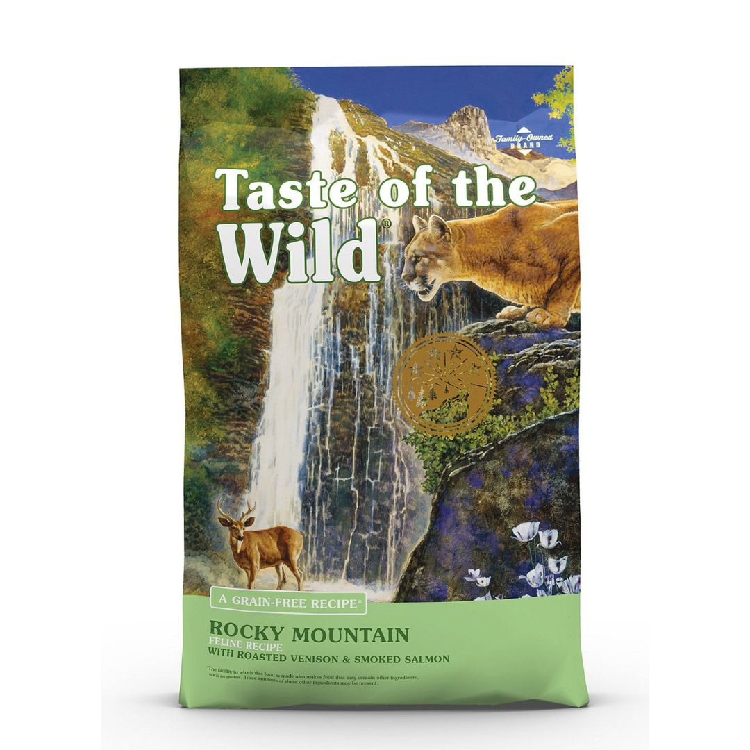 Taste Of The Wild Cat Rocky Mountain Roasted Venison & Smoked Salmon Dry Cat Food