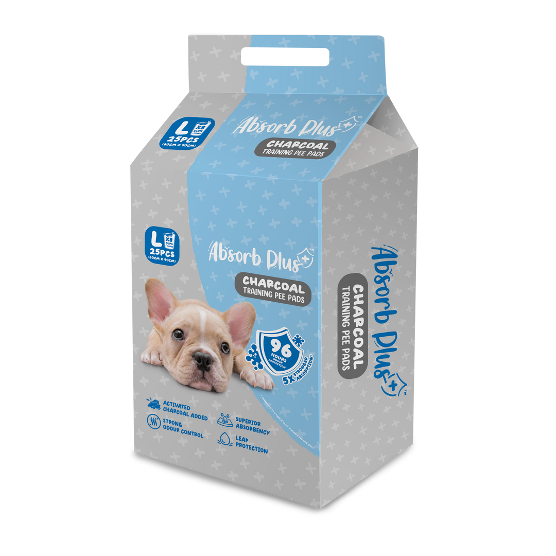 Absorb Plus 25pcs (large) 60x90cm Charcoal Training Pee Pad