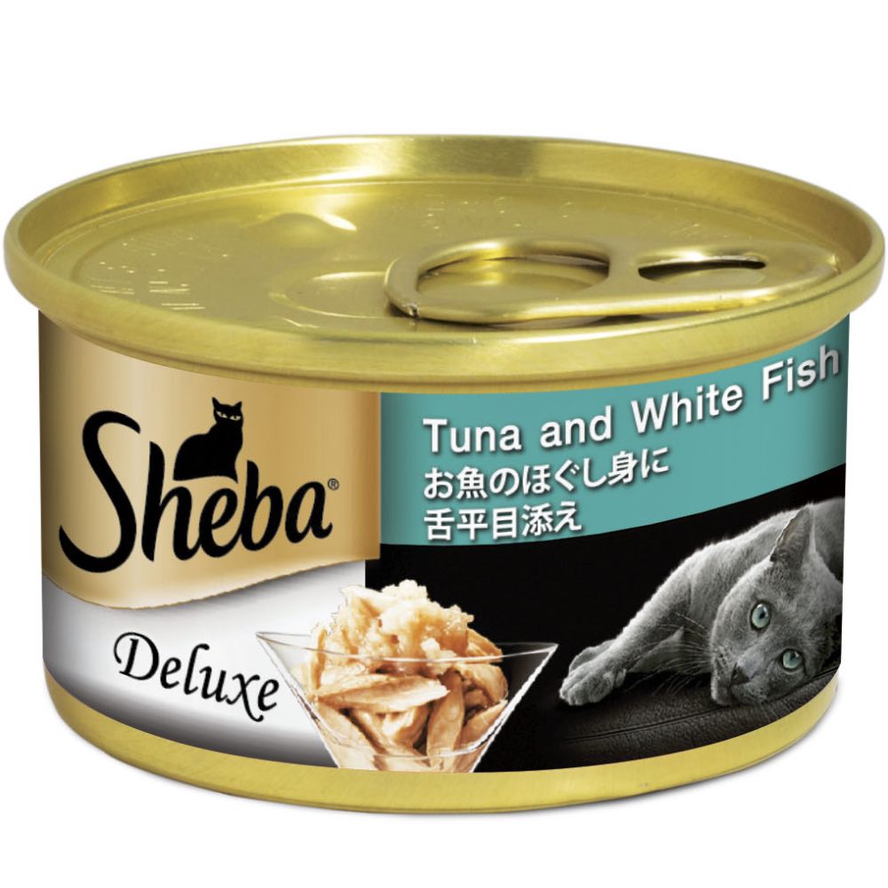 (exp: 02 May 2027) Sheba Cat 85g Tuna And Whitefish In Gravy Wet Cat Food