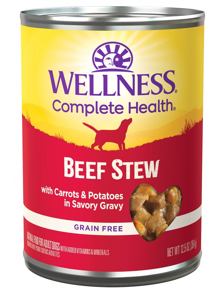 Wellness Stew Beef With Carrots & Potatoes Wet Dog Food 354g