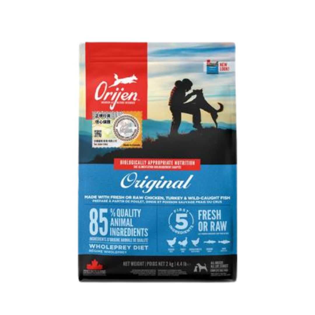 (exp: 08 Oct 2026) Orijen Dog 2kg Original Dry Dog Food