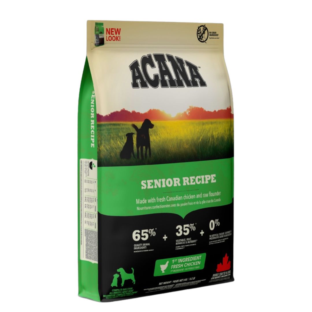 Acana Dog Heritage Freeze-dried Coated Senior Dry Dog Food