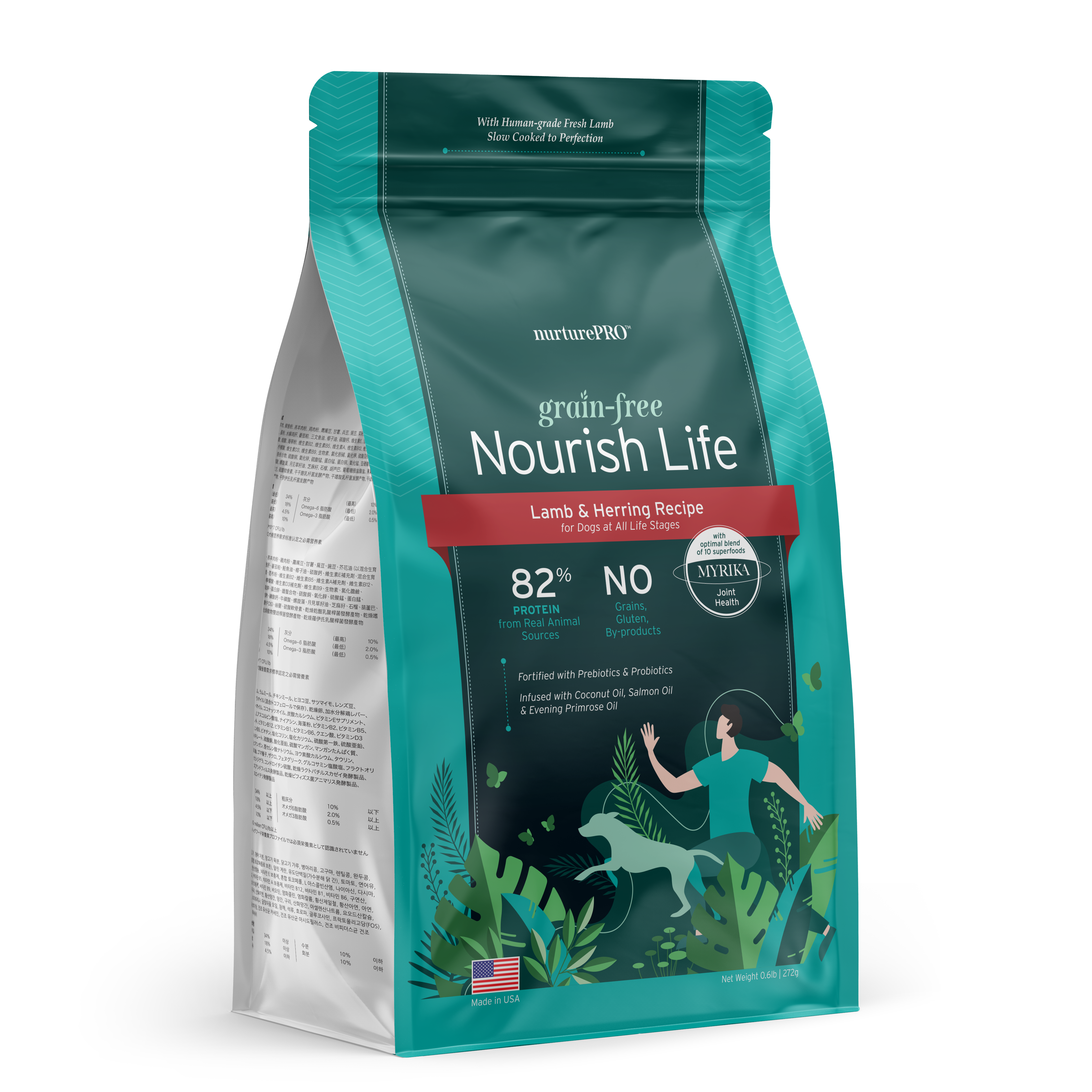 Nurture Pro Dog Nourish Life Grain Free Lamb & Herring Dry Dog Food