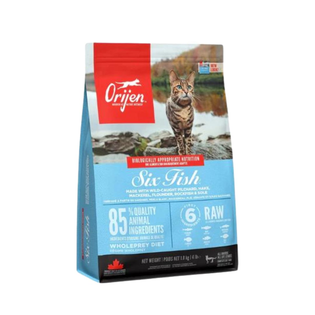 (exp: 30 Oct 2026) Orijen Cat 1.8kg Six Fish Dry Cat Food