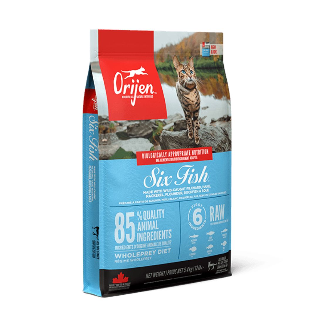 Orijen Cat 5.4kg Six Fish Dry Cat Food