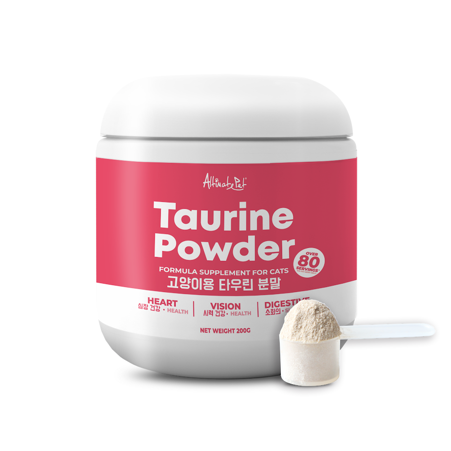 (exp: 01 Nov 2027) Altimate Pet Taurine Powder Supplement For Cats - Over 80 Servings (200g)
