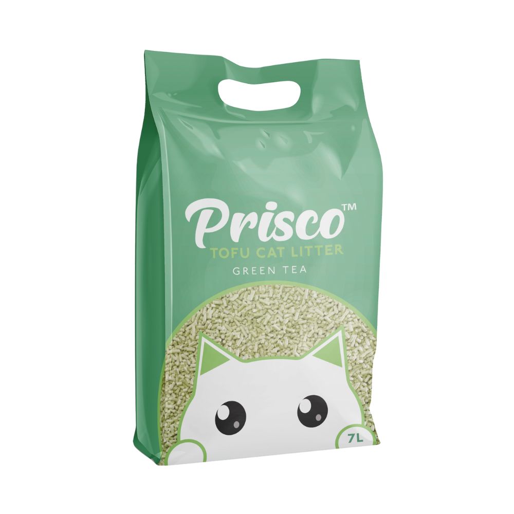 Prisco Tofu Cat Litter 7l Green Tea