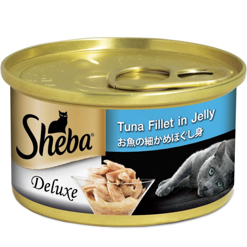 (exp: 27 May 2027) Sheba Cat 85g Tuna Fillet In Jelly Wet Cat Food