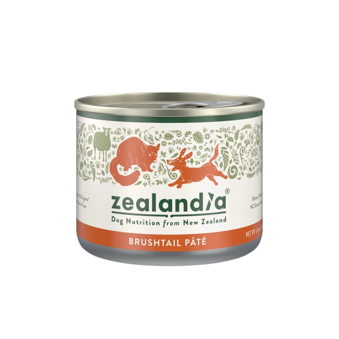 (exp: 13 Feb 2026) Zealandia Dog 170g Brushtail Pate Wet Dog Food