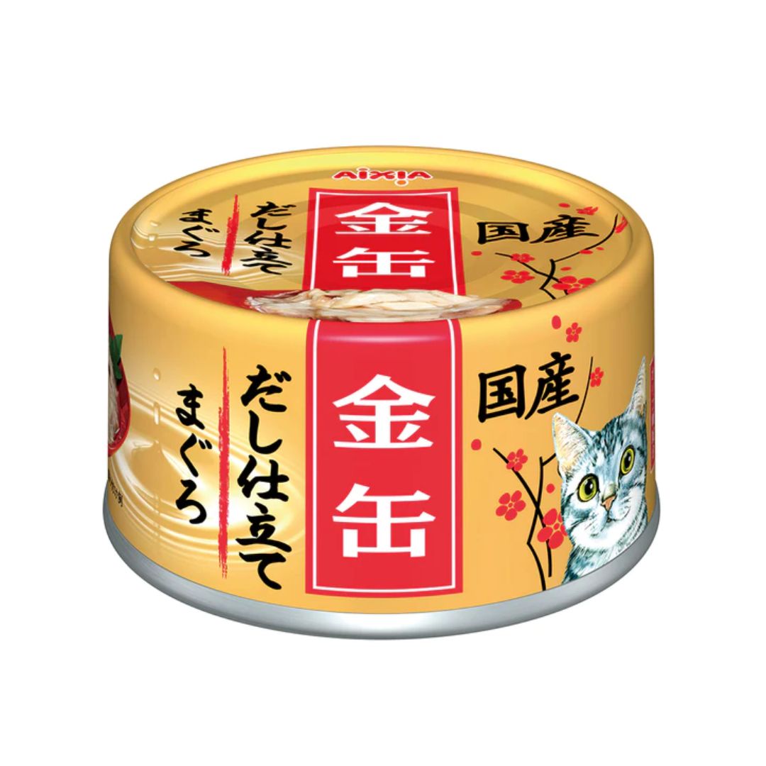 (exp: 01 Dec 2027) Aixia Kin Can Dashi 70g Tuna Wet Cat Food
