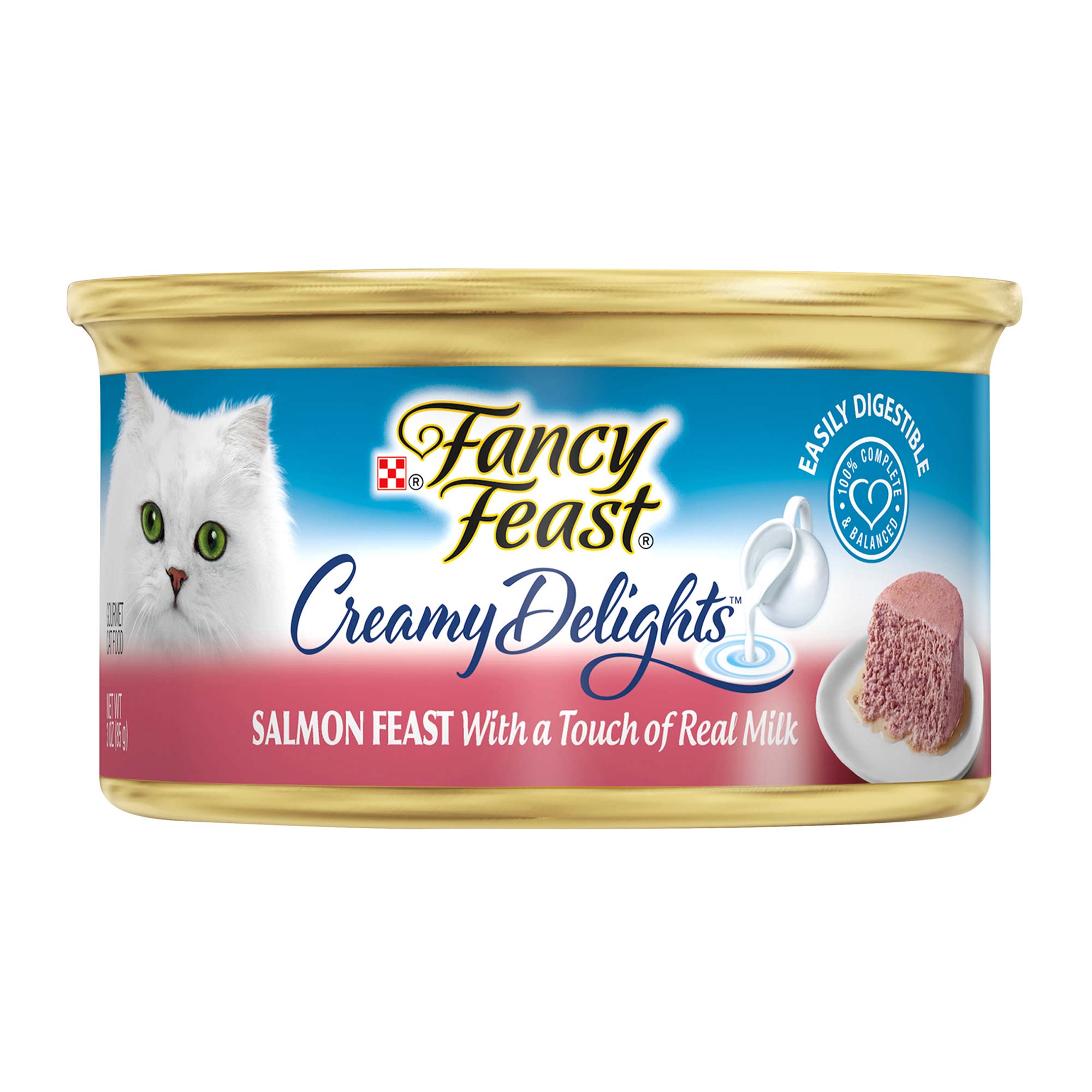 (exp: Mar'2026) Fancy Feast Cat 85g Creamy Delights Salmon Wet Cat Food