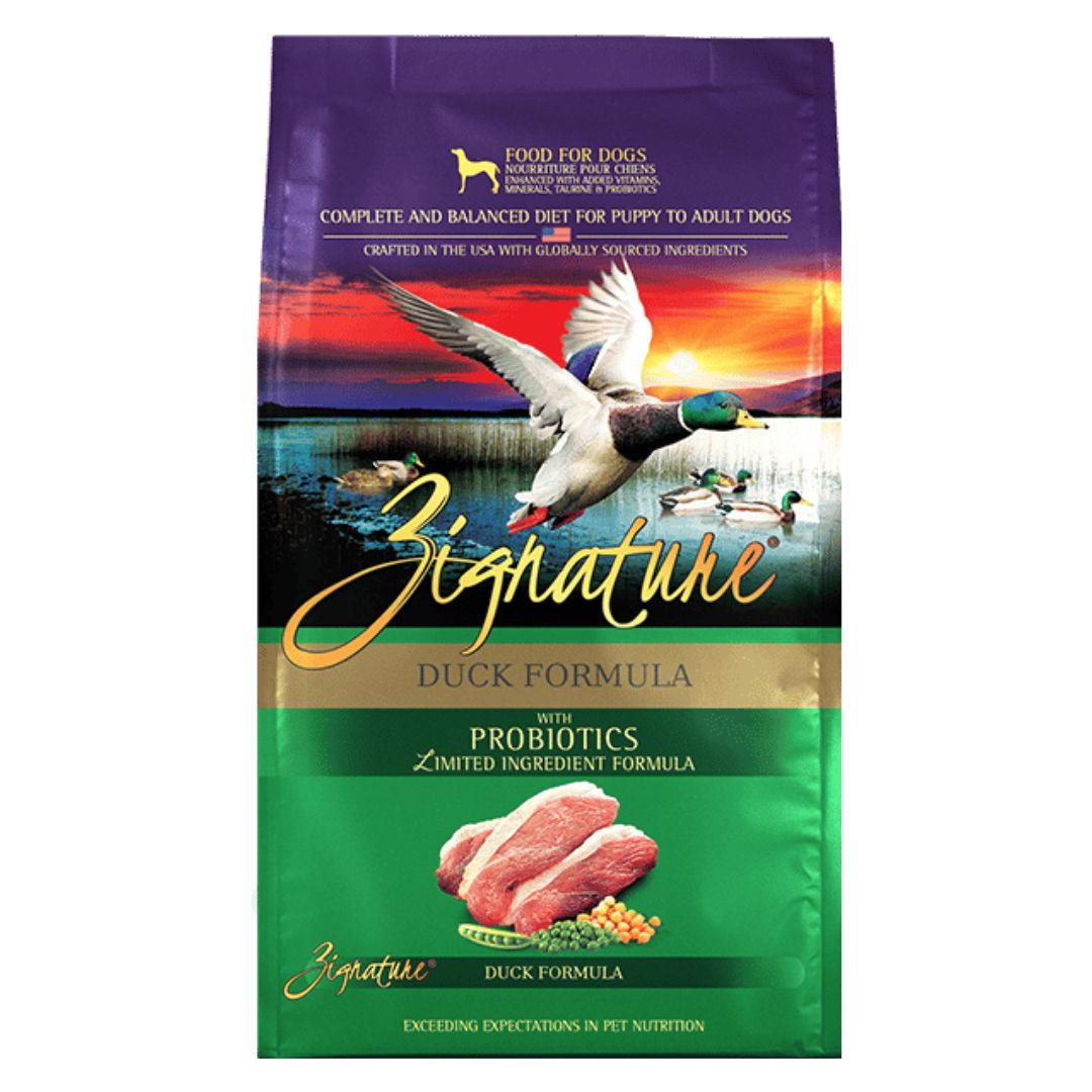 Zignature Duck Formula Dry Dog Food