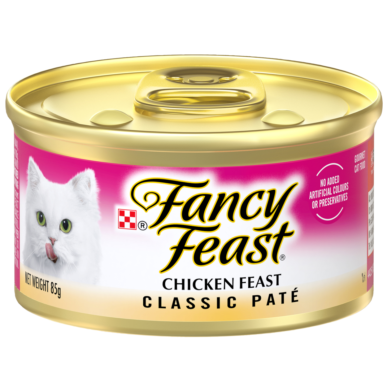 (exp: 01 Aug 2026) Fancy Feast Cat 85g Classic Pate Chicken Feast Gourmet Wet Cat Food