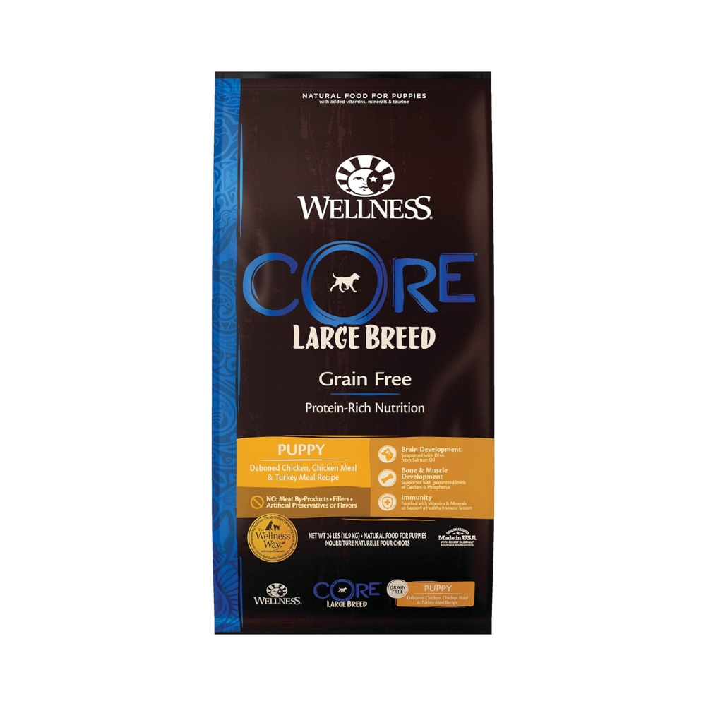 (exp: 12 Nov 2025) Wellness Core Dog 10.9kg (24lb) Large Breed (original) Grain Free Dry Dog Food