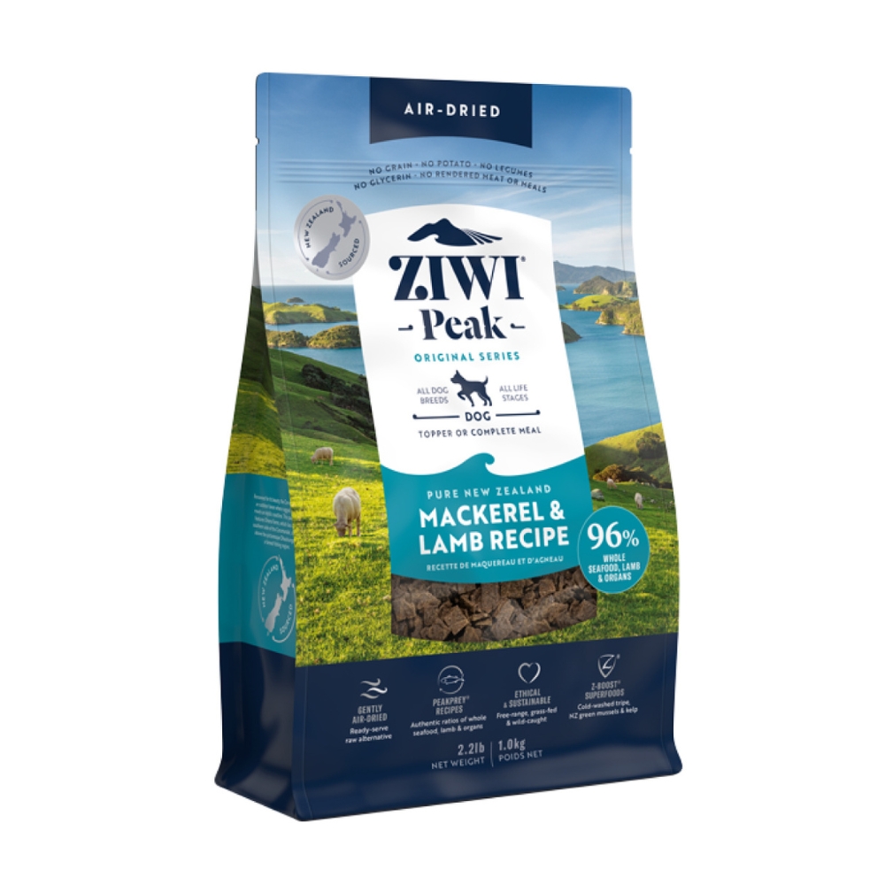 Ziwipeak Dog Original Series Mackerel & Lamb Air Dried Dry Dog Food