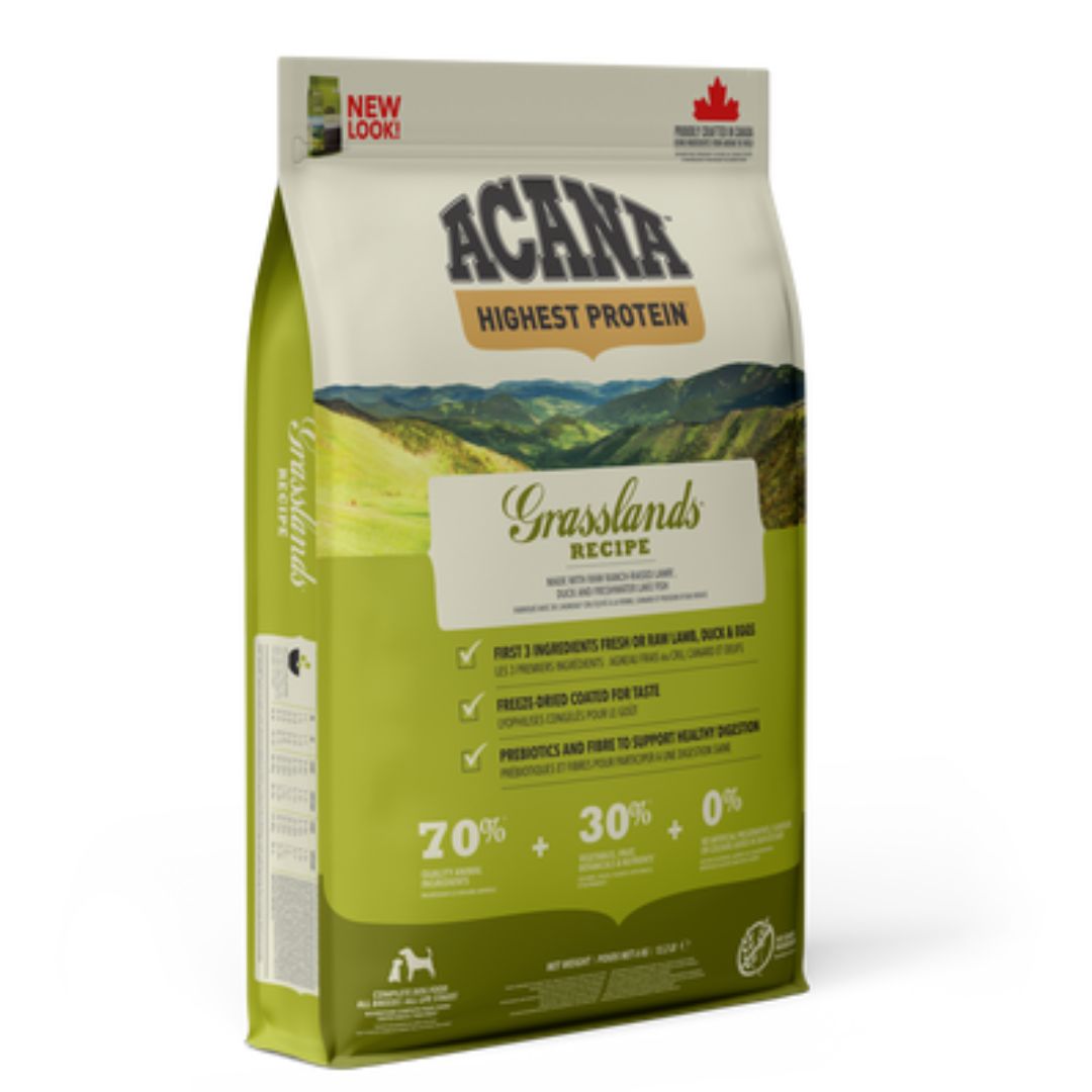 Acana Dog Regionals Freeze-dried Infused Grasslands Dry Dog Food