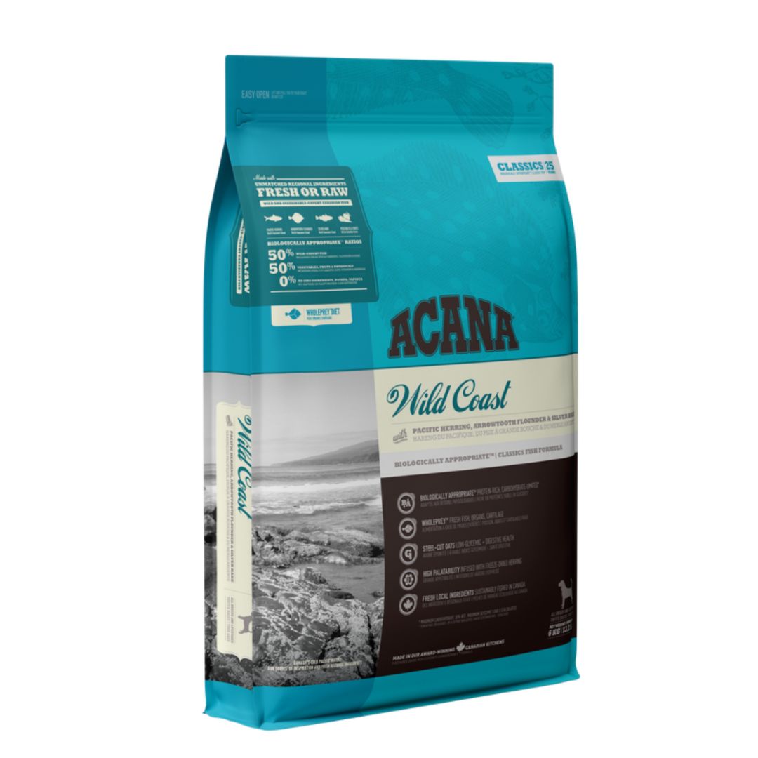 (exp: 18 Jul 2026) Acana Dog Classic 2kg Wild Coast Dry Dog Food
